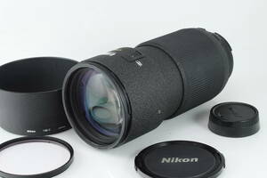 ★動作品★ ニコン AFレンズ Nikon AF NIKKOR ED 80-200mm F2.8D フィルター フード キャップ付き #p98