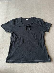 『ピンクハウス　Tシャツ　黒　Ｌ　USED』