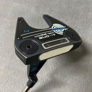 ★中古 オデッセイ Ai-one TRI-BEAM パター #7 SL90 STROKE LAB 33インチ ヘッドカバー付