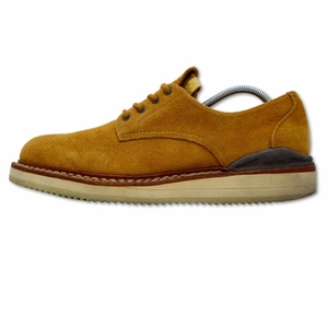 ビズビム VISVIM VIRGIL PLAIN TOE-FOLK スエード プレーントゥ シューズ 9(27～27.5cm) LIGHT BROWN(ライトブラウン) メンズ