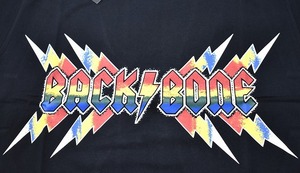 BACKBONE (バックボーン) COTTON PRINT T-SHIRT "LOUD AS THUNDER" コットンプリントTEE 半袖 S/S クルーネックTシャツ 　S