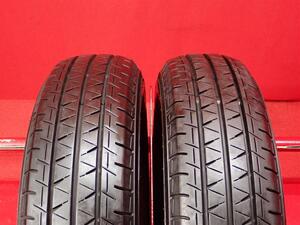 タイヤ2本 《 ヨコハマ 》 ブルーアース バンRY55 [ 165/80R13 90/88N ]8.5分山★ 商用車6PR プロボックス サクシード カリーナバン n13