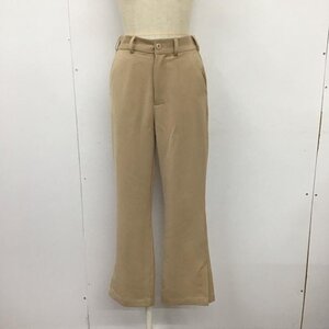 JEANASIS S ジーナシス パンツ スラックス JS050405MC 裾スリット フレアパンツ Pants Trousers Slacks 10109026