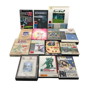 1円 良品 SHARP KONAMI X68000 5インチ FD PC ゲーム その他 PC ソフト等 まとめ 14点 セット 稼働品 m13831