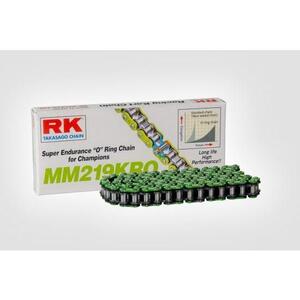 【未使用新品】レーシングカートチェーン　RK O-Ring sealed chain MM219KRO 98L Oリング　シ−ルチェーン　グリーン DID