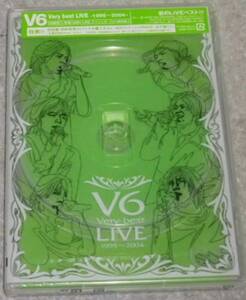 V6 / Very best LIVE-1995～2004- 初回盤 未開封