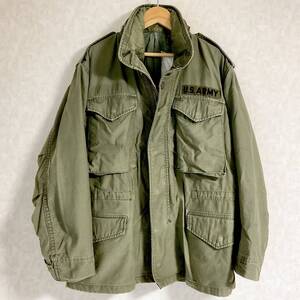 古着　US ARMY　M65/フィールド・ジャケット/ブラスジップ/７０ｓ　　　　M118