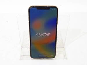 k6294k [送料650円]【ジャンク】 iPhone Xs Max MT6T2J/A SIMフリー 利用制限○ ソフトバンク バッテリー78% [109-000100]