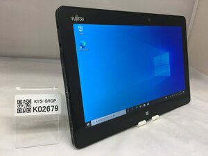 ジャンク/FUJITSU ARROWS Tab Q665/M FARQ07002/Core M-5Y10c 0.80GHz/128GB/4GB/11.6インチ/Windows10 Pro/高解像度/AC欠品