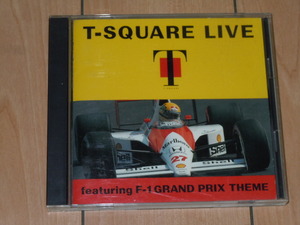 CDアルバム★T-SQUARE「LIVE」featuring F-1 GRAND PRIX THEME T-スクェア ライブ F-1グランプリテーマ