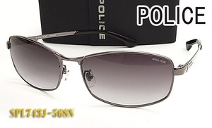 POLICE ポリス サングラス SPL743J-568N 正規品 SPL743J 568N スクエアタイプ