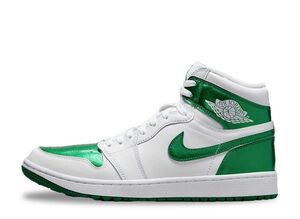 Nike Air Jordan 1 High Golf "Metallic Green" 24.5cm DQ0660-130