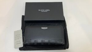 未使用品に近い！ BLACK LABEL CRESTBRIDGE 長財布　ブラックレーベルクレストブリッジ