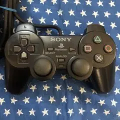 SONY PS2 DUALSHOCK2 純正コントローラー　ブラック