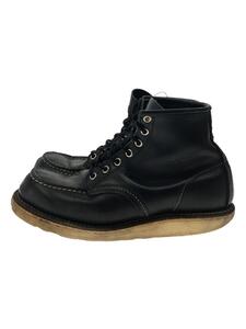 RED WING◆アイリッシュセッター/レースアップブーツ/US8/BLK/レザー