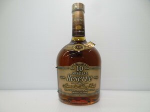 サントリー スペシャルリザーブ 10年 シェリー樽仕上げ SUNTORY Reserve 700ml 40% 国産ウイスキー 未開栓 古酒 発送先広島県限定/B38924