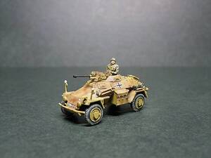 1/144 戦車 軍用車両　完成品　Sd.kfz.221(s.Pz.B.41) 　第2装甲師団　フランス・ノルマンデイー戦線1944年