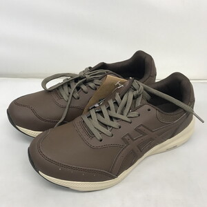 未使用 asics ゲルファンウォーカー メンズ スニーカー 26.0cm 1291A041 ブラウン [jgg]