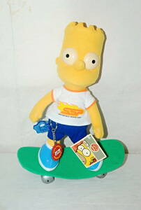 The Simpsons skater bart Doll by 25YERS 1979-2004 Applause 100% Official merchandise ザ シンプソンズ人形 447q2 タグ付き
