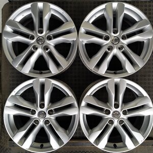 管理番号：W3-414【4本価額】【17x7J 5x114.3 ET+40 ハブ66】ENKEI製・NISSAN日産純正・エクストレイル等・直接引取可能　