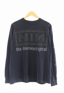 ヴィンテージ VINTAGE 90s 1994 NINE INCH NAILS ナインインチネイルズ THE DOWNWARD SPIRAL HALO EIGHT L/S Tee ダウンワード スパイラル