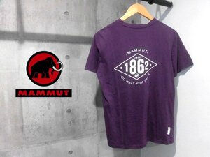 MAMMUT マムート Seile T-Shirt アウトドア 半袖 Tシャツ L/パープル/1017-00970