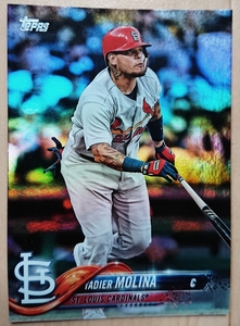 ★パラレル REF YADIER MOLINA TOPPS 2018 #544 MLB メジャーリーグ ヤディア モリーナ CARDINALS セントルイス カージナルス 名手