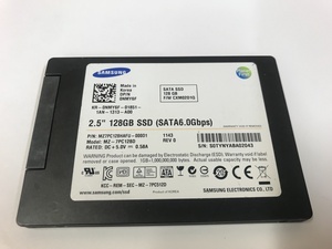 ★中古動作品★2.5 ノート用SSD SSD 128GB　SATA 内臓SSD★送料無料★初期保障あり