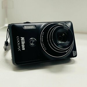 【注目!!】綺麗! NIKON COOLPIX S6900 ニコン コンパクトデジタルカメラ コンデジ リッチブラック バッテリー1つ 充電器 説明書付き【1円】