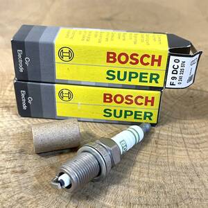 ヨ: 新品保管品 BOSCH/ボッシュ スパークプラグ 2本セット BOSCH SUPER F9DC0 品番:0241225574