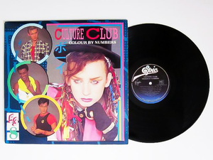 【即決】LP レコード【1983年 US盤 オリジナル】CULTURE CLUB カルチャー クラブ COLOUR BY NUMBERS / BOY GEORGE ボーイ ジョージ