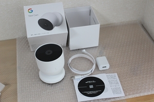 ★Google Nest Cam GA01317-JP 屋内/屋外対応/ナイトビジョン/セキュリティ/バッテリー 防犯カメラ★