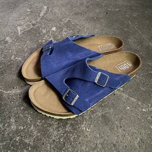 BIRKENSTOCK ZURICH VL Blue BJ 10th ANNIVERASARY Model ビルケンシュトック チューリッヒ 10周年記念 サンダル 42 