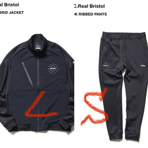 【新品正規】黒 セットアップ / 22aw F.C.Real Bristol PDK HYBRID JACKET L & PDK RIBBED PANTS S / FCRB f.c.r.b soph ブリストル 22fw