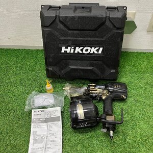 【現状品】『12-362』HIKOKI ハイコーキ 90mm高圧ロール釘打機 NV 90HR2 取扱説明書・ケース付き