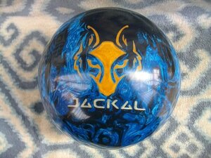 スパン掲載♪左投げ用！重さ約6693グラム サファイアジャッカル 極美品 モーティブ製 SAPPHIRE JACKAL MOTIV ABS BOWLING ボウリング