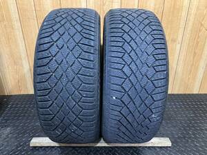 コンチネンタル Viking Contact 7 205/50R17 18年製 9分山 2本 札幌近郊引取OK