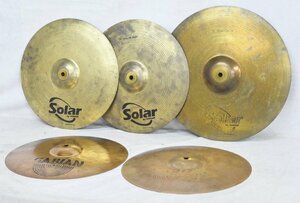 SABIAN SOLAR 詳細不明 シンバルセット セイビアン