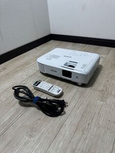 【現状品】 EPSON ビジネスプロジェクター EB-W05 H840D No.X4GW7Y00268 動作確認済み