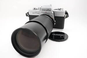 ★実用品★ ミノルタ MINOLTA SRT 101 フィルム 一眼レフ カメラ ボディ TAMRON タムロン 70-210MM F3.8-4 ADAPTALL 2 レンズ #600