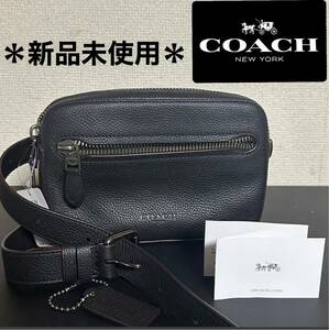 プロフ必読★新品未使用★【COACH】ウエストポーチ クラッチバッグ