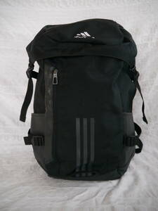 【中古】アディダス[adidas] LOADSPRING サッカー バックパック リュック ブラック 40L 中学 高校 部活 遠征 試合