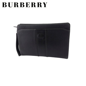 バーバリー クラッチバッグ セカンド バッグ レディース メンズ ホースマーク BURBERRY 中古