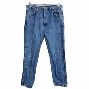 RUSTLER デニムパンツ W36 ラスラー ビッグサイズ ブルー コットン メキシコ製 古着卸 アメリカ仕入 2401-549