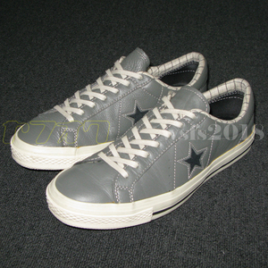 【CONVERSE/USED】ONE STAR CLASSIC 74 OX (GREY LEATHER) US10 [**/**]コンバースワンスタークラシック７４オックスグレーレザー