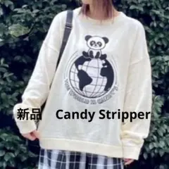 719 新品　Candy Stripper ぺぺ　ニット　セーター　ゆったり　L