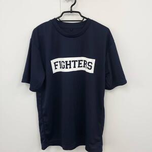 日本ハムファイターズ　半袖プリントTシャツ　F ネイビー　B208