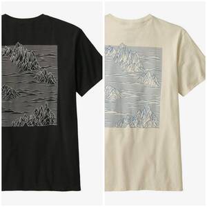 @今季 S★パタゴニア★ストラタスパイア レスポンシビリティー★S-BLK,BCW 2点セット#37792 Strataspire Responsibili-Tee