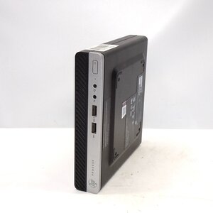 1円～HP ProDesk 400 G5 Desktop Mini Core i5-9500T 2.2GHz/4GB/SSD500GB/OS無/動作未確認【栃木出荷】