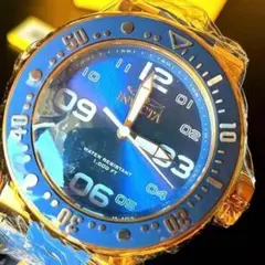 ◆INVICTA◆インビクタ/ プロダイバー/スキューバ―/メンズ腕時計/ブルー